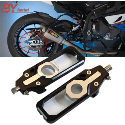 Motorcycle CNC Aluminum Adjusters Chain Spool Tensioners Catena For BMW S1000RR S1000 RR s1000rr 2009-2016 2015 2014
