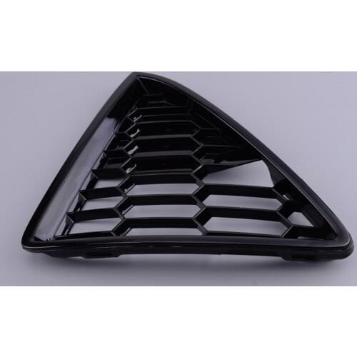 ABS Left Front Lower Bumper Grille Cover Honeycomb Trim Black Fit for Ford Focus 2012 2013 2014 CP9Z17K946ACP BM51 17K947 CF5UAW