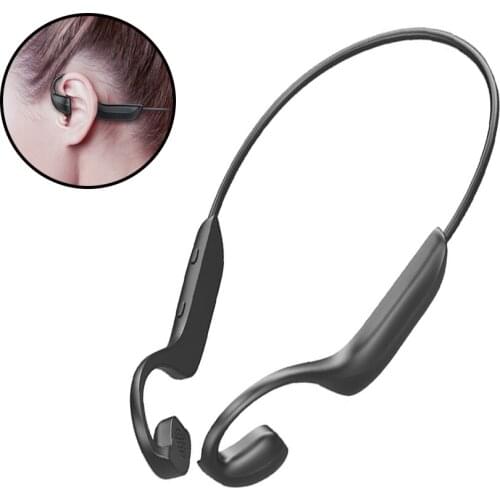 Bone Conduction Headphone Wireless Bluetooth 5.0 Headset Sports Earphone Handsfree Headset