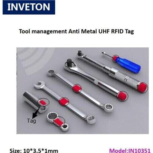 20pcs uhf rfid pcb small tag on metal UHF RFID tools tracking tag for inventory solution passive for tool tracking rfid tag