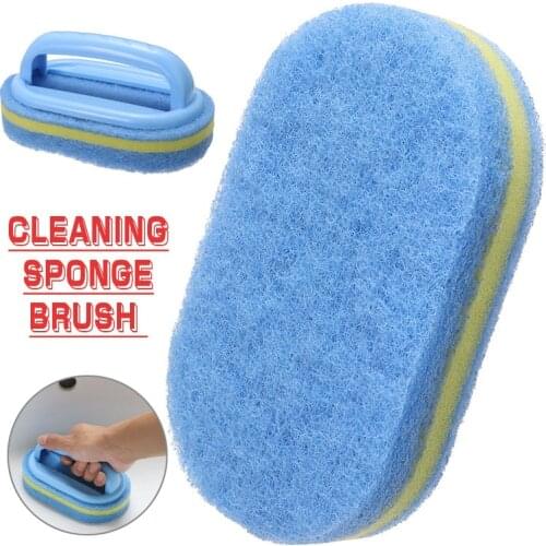 1Pcs Kitchen Bathroom Toilet Cleaning Magic Sponge Tile Decontamination Bathtub Brush Ceramic Window Slot Clean Brush