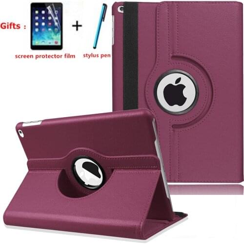 Smart Case For iPad Air 2 Air 1 iPad 9.7 2018 2017 Cover A1822 A1823 A1893 A1954 5th 6th Generation 360 Degree Rotating Funda
