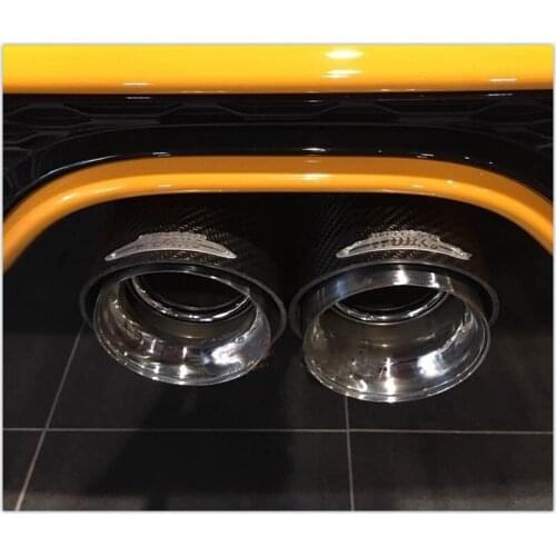 Stainless steel and Carbon Fiber Muffler Tip Fit For Mini Cooper Exhaust Tip R55 R56 R57 R58 R59 R60 R61 F54 F55 F56 F57 F60