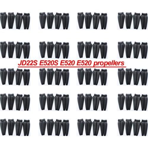 20sets JD22S E520S E520 WiFi FPV RC Drone Quadcopter Propellers Blades Prop Spare Parts