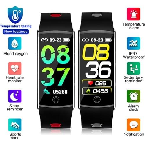 Wristwatch Vibration Alarm Smart Watch For IOS Android Women Man Waterproof Wristband Smartwatches Heart Rate Bracelet