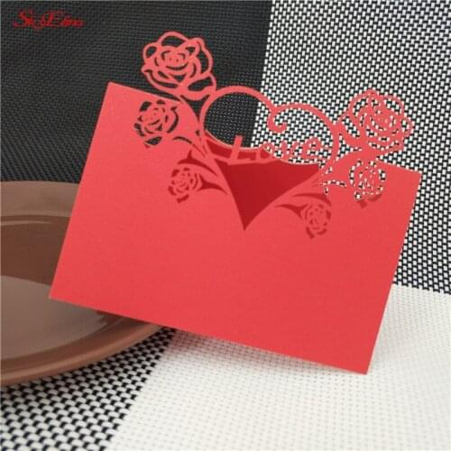 100pcs/set Hollow Lace Heart Table Number Cards Rustic Wedding Centerpieces Decoration Vintage Wedding Decoration 5Z-SH074
