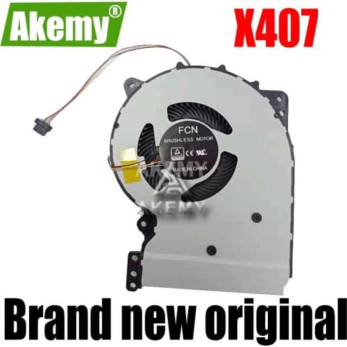 Brand new originalcpu cooling fan For Asus X407 X407U X407UA X407UB X407UBR 13NB0HQ0T01011 series laptop fan
