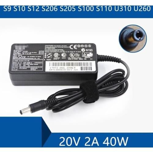 Laptop AC Adapter DC Charger Connector Port Cable For Lenovo S9 S10 S12 S206 S205 S100 S110 U310 U260