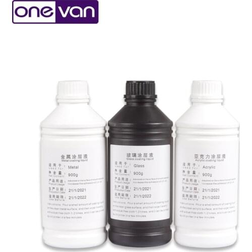 Acrylic glass metal coating liquid pre-treatment before printing, increase the adhesion of UV ink help ink adsorb on the surface
