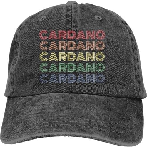 Dogecoin Baseball Cap Men Cardano Coin ADA Cryptocurrency Caps colors Women Summer Snapback Caps