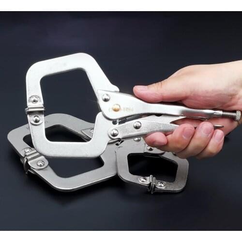 C-type pliers Repair fixed clamping pressure pliers automatic pliers hardware tools Tenon Locator Grip Vise Lock Jaw plier