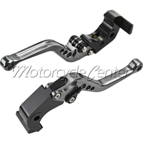 CNC Short Brake Clutch Levers For MV Agusta F4RR F4 RR 2011-2016 11 12 13 14 Grey Adjustable Lever
