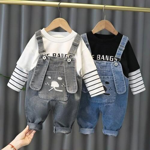 Childrens Clothing Boys And Girls Suits Spring And Autumn Style Foreign Style Spring Baby New Spring Childrens Two-Piece Suit