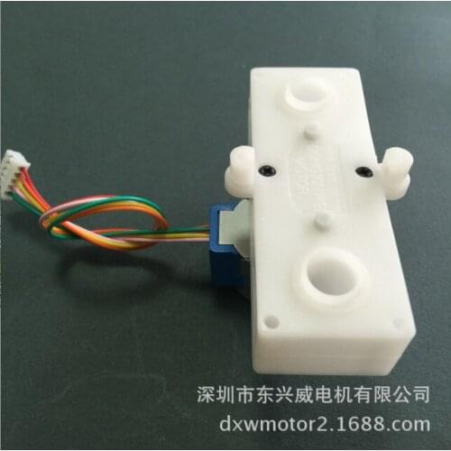 Double hole stepping motor with gear box, red and green laser lamp, stepping motor, stage light, lawn lamp, motor sewing tools