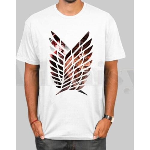 Attack On Titan Shingeki no Kyojin Anime Manga T Shirts Fashion Men and Women T-shirt Short Sleeve Unisex Tshirt Streetwear