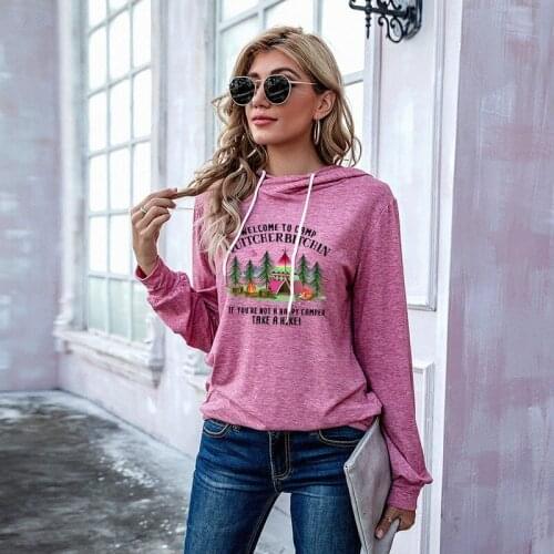 JCGO Women's Sweatshirts With Inscriptions