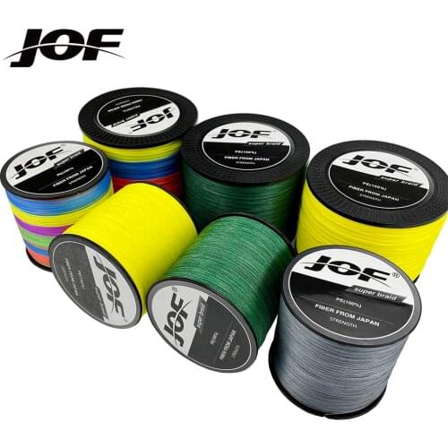 JOF Multifilament Fishing Liine 12 Strands 9 Strands 8 Strands 300M 100M PE Line Super Strong Braided Wire