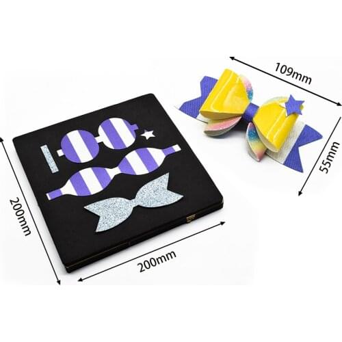 Bow Die Cutting Wooden Diy Handmade Creaft Wood Cut Die Template Knife Mould New Dies For Big Shot