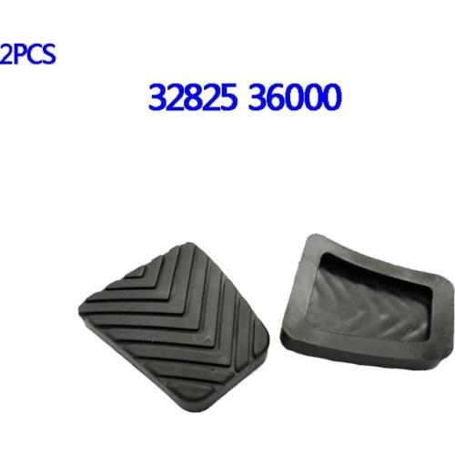 2PCS Brake clutch Pedal cover pad for Hyundai Manual accent Sonata SantaFe I20 I30 40 IX20 IX35 for Kia 32825- 36000