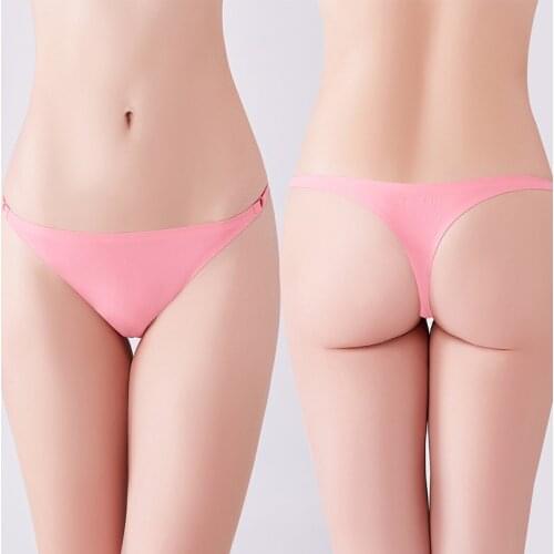 Thong Women Sexy Underwear seamless Briefs female Bikini G-string Thong Girls Tanga Exotic T-back female lingerie girls panties