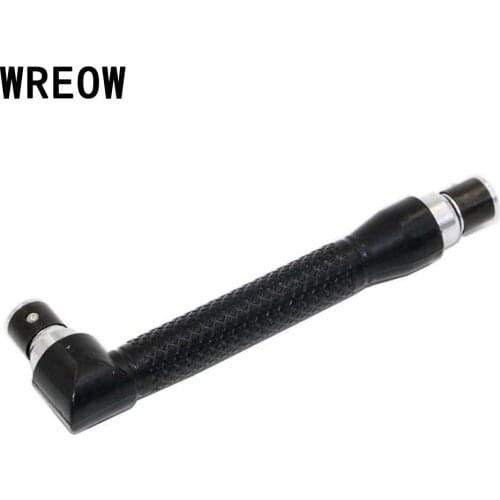 1/4 Universal Wrench Socket Hook Spanner Extension Bar Allen Head Key Socket Adapter Torque Hexagonal Key Set Hand Tool