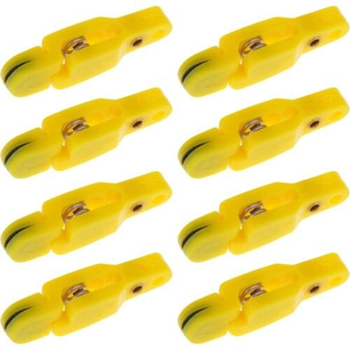 MagiDeal 4~10pcs Snap Release Clips for Weight Planer Board Kite Trolling for all Offshore Fishing Applications Downrigger Gear