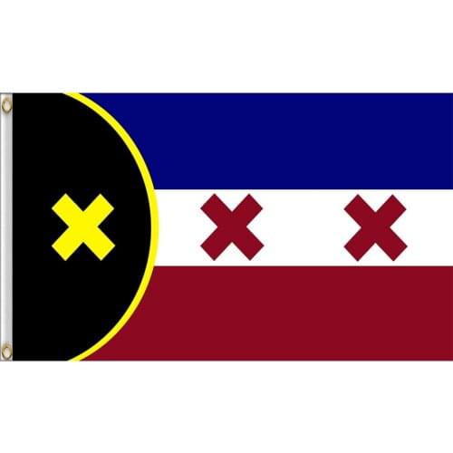 L'Manberg Flag Custom Banner Polyester Brass Grommets Any Size 2x3FT 3x5FT