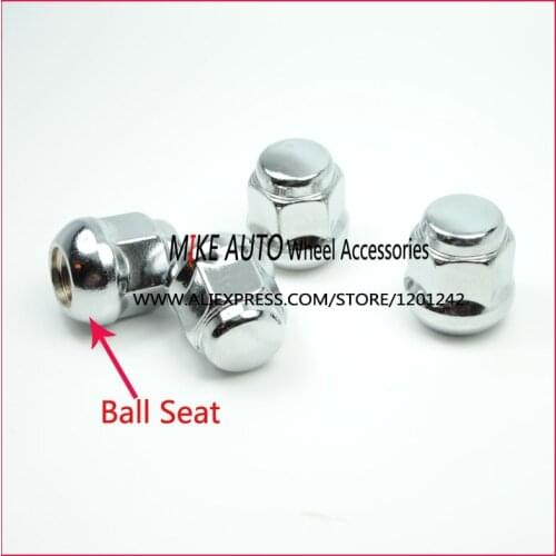 1PCS/SET M12x1.5 Short Ball seat wheel acorn nut for wheel of honda series,accord,CRV, crosstour, odyssey,Fit,Civic