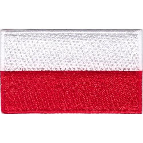 10pcs Fashion badge patch Polish flag cowboy clothing decals decoration maintenance adhesives Iron-On Welcome to order any patch