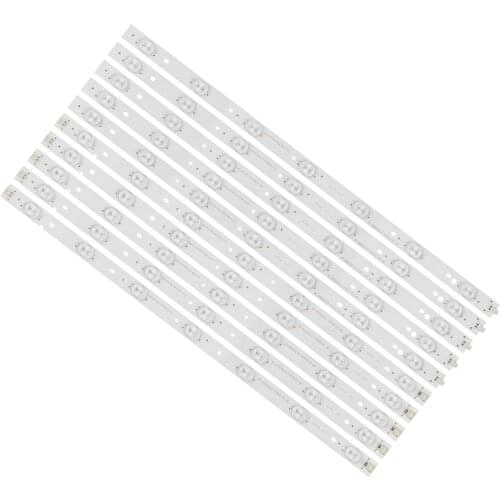 1set=10PCS LED Backlight For TCL D50A710 L50F2850A RF-BS500E32-0701L RF-BS500E32-0701R-02 A0 RF-BS500E32-0701R-06 A0