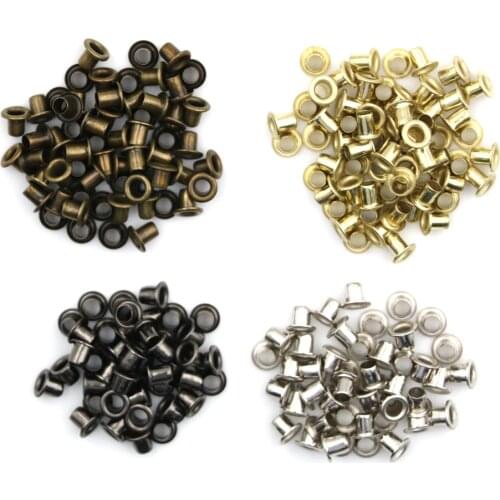 100pcs/lot 2.5MM Mini Handmade Craft Metal Buckle For Shoe Decoration DIY Patchwork Sewing Accessories