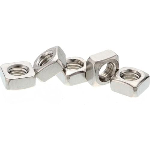 150PCS DIN557 M3 M4 M5 M6 M8 M10 304 Stainless Steel Square Nut (NOT Cheap Galvanization) HW052