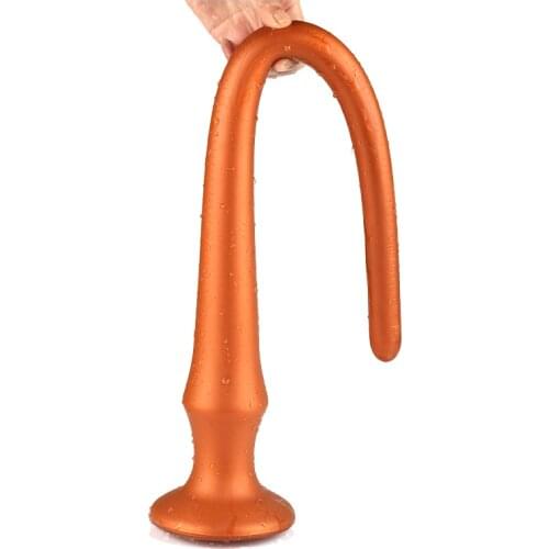30cm40cm50cm60cmSuper Long Anal Plug Dildo Flexible Liquid Silicone Butt Plug Vaginal Prostate Massage Stimulation for Men Woman