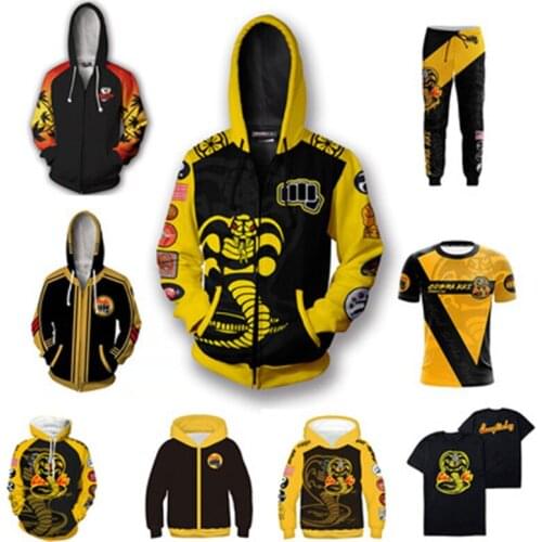 Funny Karate Kid 3D Print Sweatshirt Hoodies Women Men Hooded Sportswear Pullover Tracksuit Outwear Clothes Cosplay Anime Games