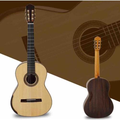 Custom Grand Master Level lattic bracing Classical Guitar Solid Flame Maple Back Side Ebony Fingerboard