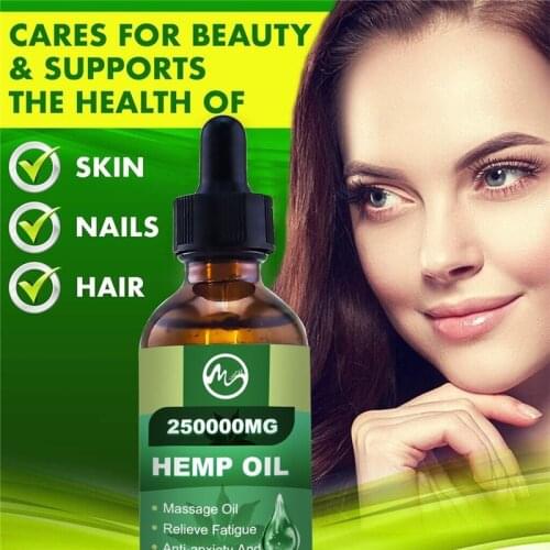 Minch 250000MG CBD Hemp Oil Organic Skin Oil Pain Relief Oil Reduce Anxiety Help Sleep Anti-inflammatory Herbal Body Massage Oil