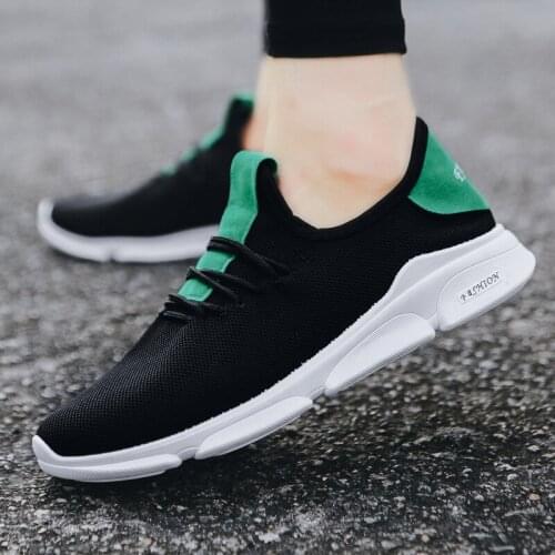 2018 new mens shoes trend fashion mens casual shoes comfortable Korean version of breathable