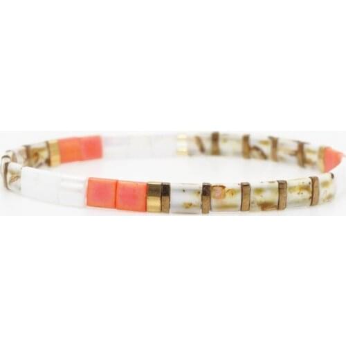 New Beaded TILA Beads Woven European and American Personality Mens and Womens Bracelets Fashion Bohemian Seaside Ethnic Style