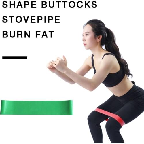 5 Colors Yoga Resistance Rubber Bands Indoor Outdoor Fitness Equipment 0.35mm-1.1mm Pilates Sport Training Workout Elastic Bands