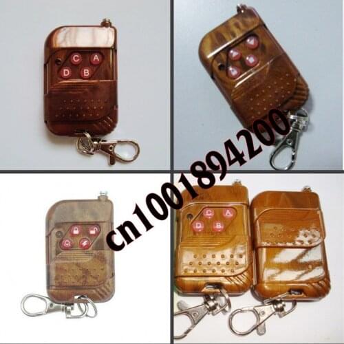 RF Wireless Remote Control Transmitter Controller 200M OOK 1/2/3/4 Button OOK 100mW 1/2/3/4 Button Push cover different Keypad