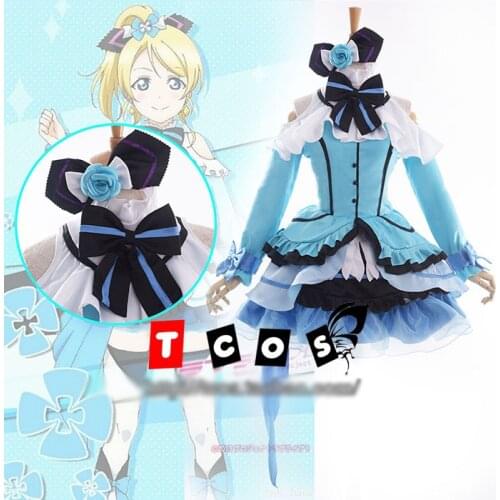 [STOCK] 2018 Anime Lovelive Kira Kira Sensation All Members Stage Dress Cosplay Costume For Women Halloween Free shipping New
