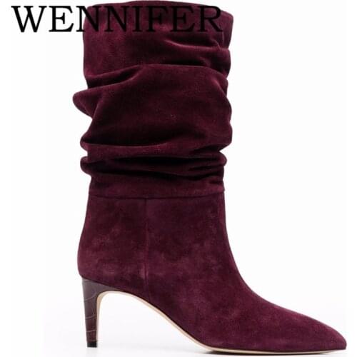 Женская осенняя обувь Wennifer China At AliExpress