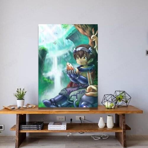 Japanese Anime Made In Abyss Nanachi Deep in Abyss Vintage Canvas Poster Wall Painting Home Decoration