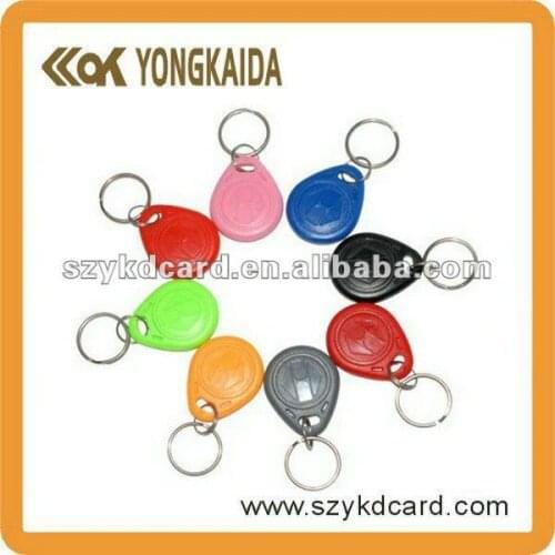 Yongkaida Yongkaida 100pcs/lot No.2 TK4100 125khz rfid keychain/rfid key tag