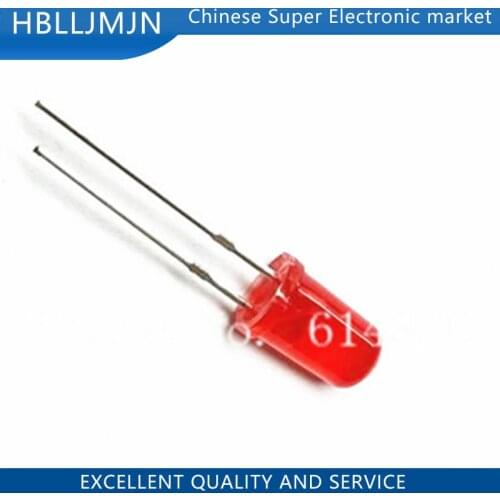 1000pcs 5MM Red LED light emitting diode F5mm Red LED Round