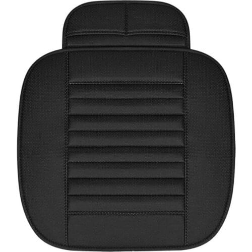 2 Color Car Styling Bamboo Charcoal Car Seat Cover Breathable Car Interior Seat Cover Pad Backless Seat Cushion For Four Seasons