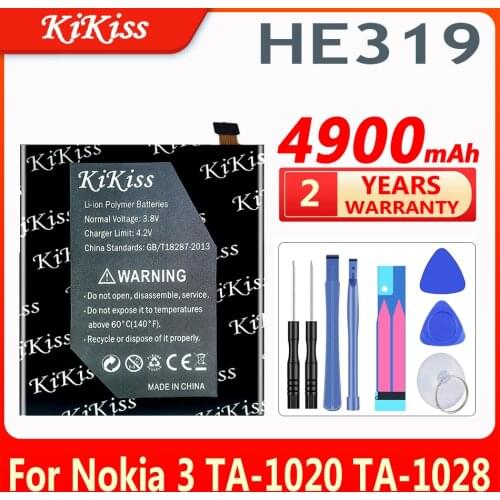 4900mAh HE319 Mobile Phone Replacement Battery For Nokia 3 Nokia3 TA-1020 TA-1028 TA-1032 TA-1038
