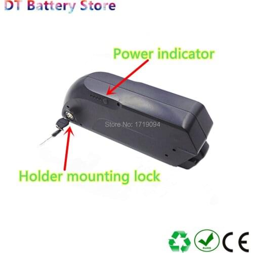 Free shiping tiger shark ebike battery li-ion 24v 36v 48v 10ah 10.4ah 11.6ah 12.8ah 13ah 14ah 14.5ah 15ah 16ah 17ah 17.5ah