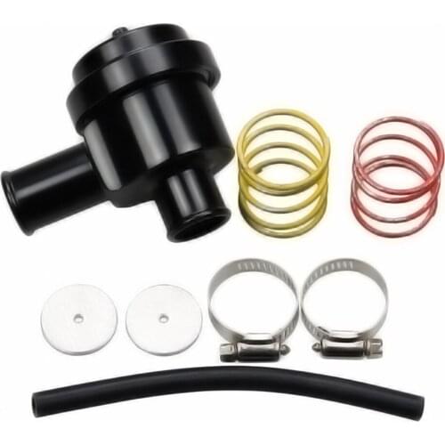 Black Port Blow Off Valve 25MM Universal BOV For 1.8T Engines Car