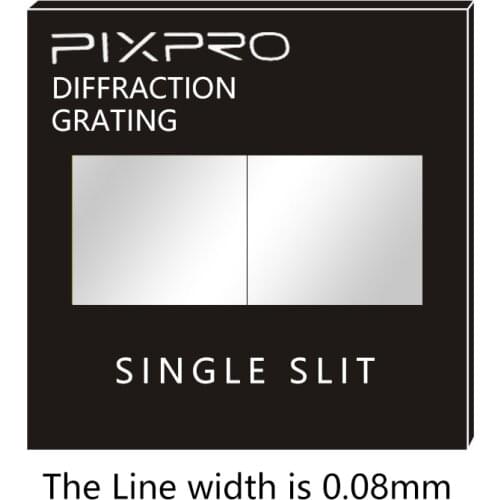 Diffraction Grating Mirror Single Slit Grating Teaching Demonstration Teaching Instrument Grates 50x50mm